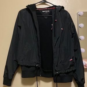 Black 2 layer jacket (WATERPROOF)